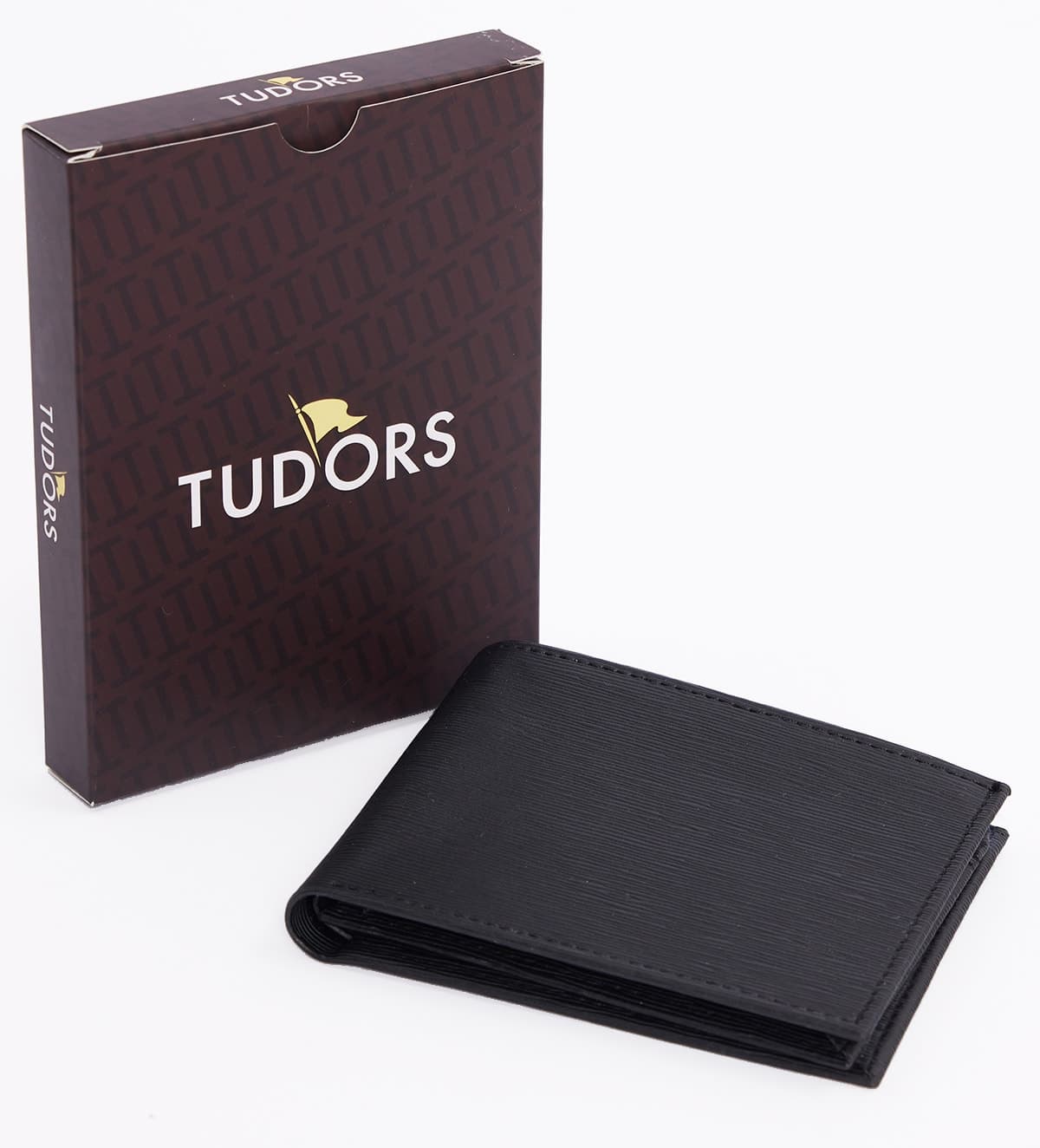 کیف پول مردانه Tudors چرمی مشکی با جامدارک مدل Siyah Dokulu کیف پول مردانه Tudors چرمی مشکی با جامدارک مدل Siyah Dokulu
