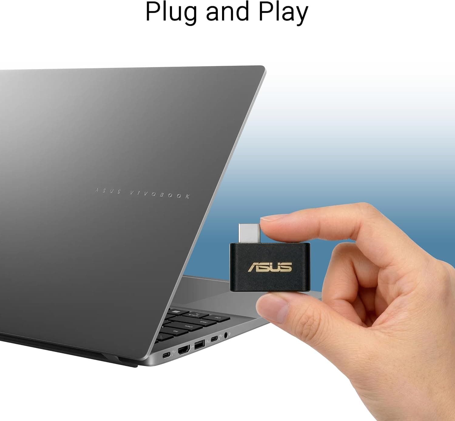 آداپتور ASUS مینی WiFi7 BE6500 سهباند Type-C مدل USB-BE93 آداپتور ASUS مینی WiFi7 BE6500 سهباند Type-C مدل USB-BE93