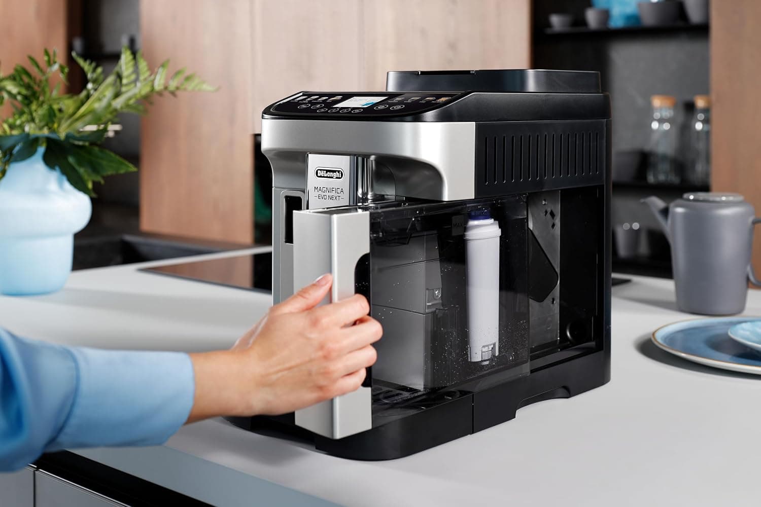 فیلتر آب دستگاه قهوهساز اتوماتیک De'Longhi مناسب سری Ecam نرمکننده آب بسته 4 عددی مدل DLSC321 فیلتر آب دستگاه قهوهساز اتوماتیک De'Longhi مناسب سری Ecam نرمکننده آب بسته 4 عددی مدل DLSC321