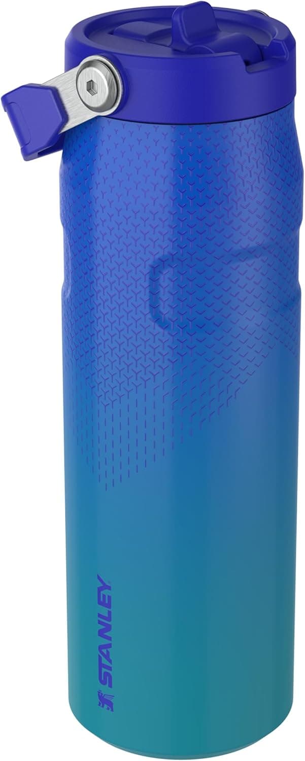 قمقمه Stanley IceFlow Aerolight Flip Straw 2.0 با نی 0.7 Litre آبی اقیانوسی قمقمه Stanley IceFlow Aerolight Flip Straw 2.0 با نی 0.7 Litre آبی اقیانوسی