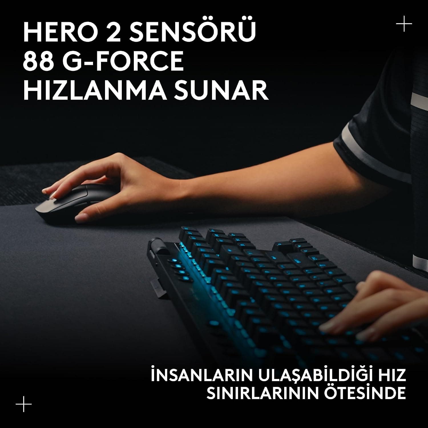 ماوس گیمینگ بیسیم دوطرفه PC/Mac Logitech G با حسگر HERO 2 32K DPI و 500+ IPS، 4 کلید قابلتنظیم، شارژ USB-C، مدل PRO 2 LIGHTSPEED مشکی ماوس گیمینگ بیسیم دوطرفه PC/Mac Logitech G با حسگر HERO 2 32K DPI و 500+ IPS، 4 کلید قابلتنظیم، شارژ USB-C، مدل PRO 2 LIGHTSPEED مشکی