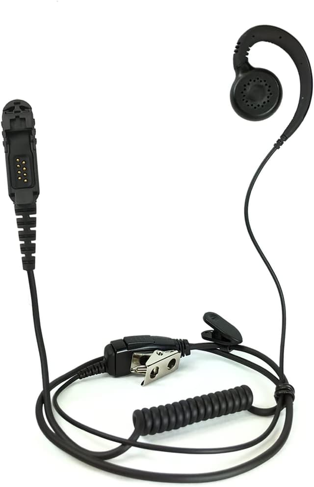 هندزفری یکسیمه C شکل چرخشی برای بیسیمهای دوطرفه Motorola PROMAXPOWER با میکروفون PTT مدلهای XPR3000، XPR3300e، XPR3500e، DP3441، DEP550، MTP3550، XiR-P6620، XiR-P6628 هندزفری یکسیمه C شکل چرخشی برای بیسیمهای دوطرفه Motorola PROMAXPOWER با میکروفون PTT مدلهای XPR3000، XPR3300e، XPR3500e، DP3441، DEP550، MTP3550، XiR-P6620، XiR-P6628