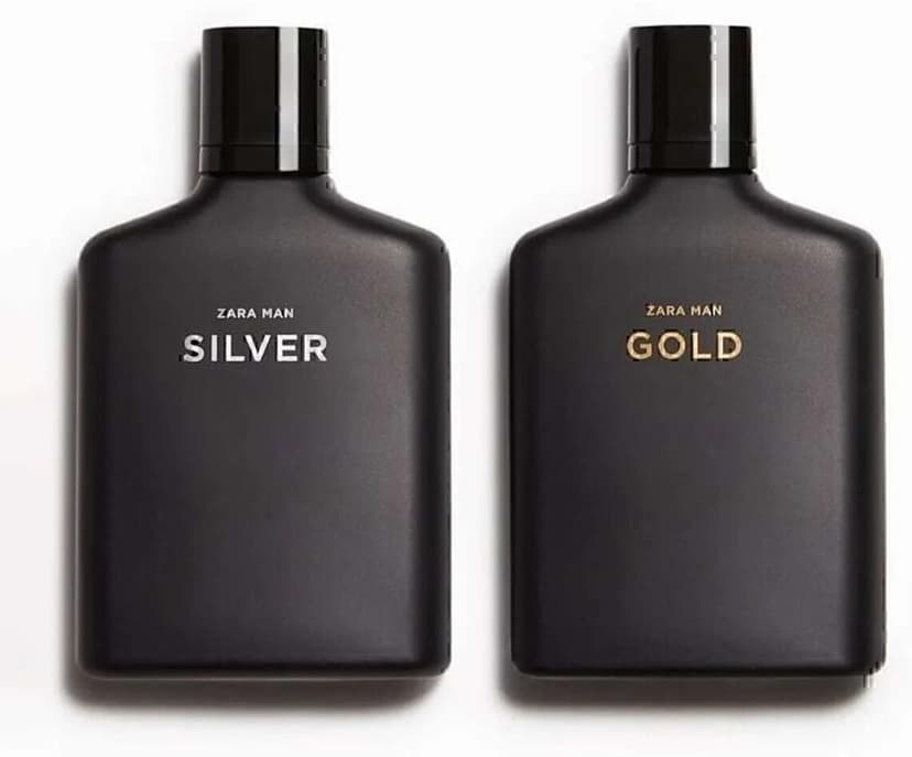 عطر مردانه Zara Man Gold Man Sılver 90 ml عطر مردانه Zara Man Gold Man Sılver 90 ml