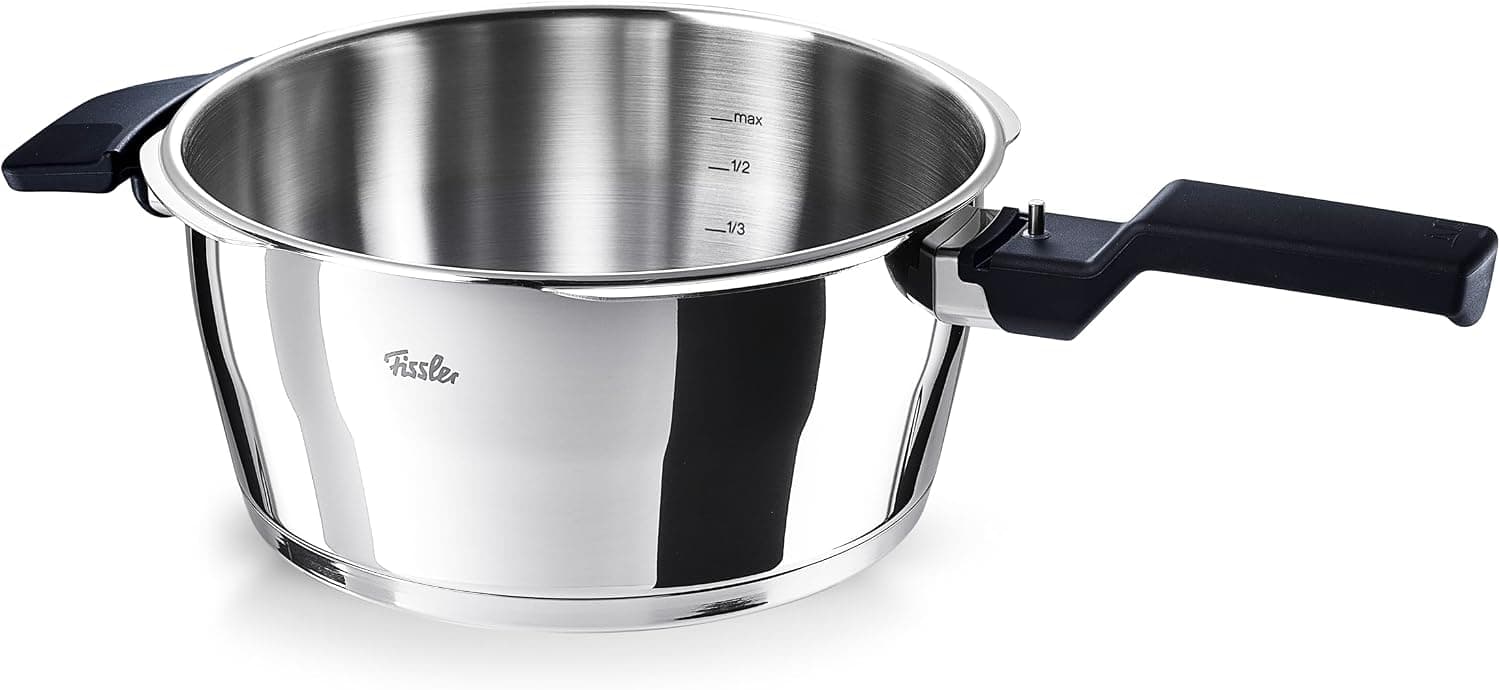 قابلمه زودپز Fissler Vitaquick براق 6+3,5 Litre قابلمه زودپز Fissler Vitaquick براق 6+3,5 Litre