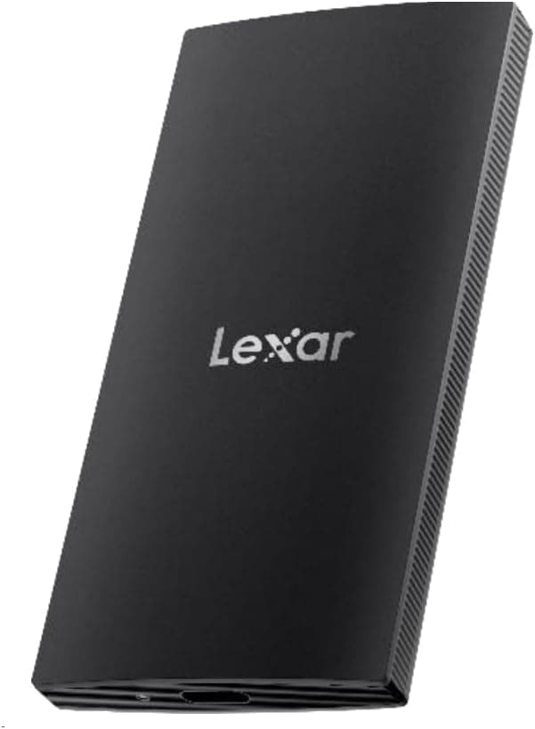 SSD قابل حمل Lexar ظرفیت 2TB مشکی مدل SL300 SSD قابل حمل Lexar ظرفیت 2TB مشکی مدل SL300