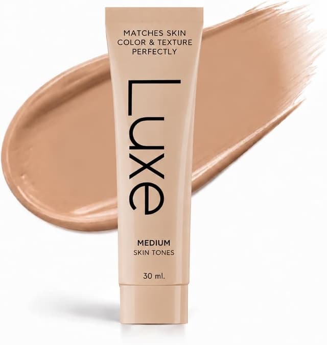 کرم پودر زنانه Luxe Cosmetics Luxe Research تغییررنگدهنده با پوشش سبک تا متوسط قابل ساخت و ماندگاری 12 ساعته کرم پودر زنانه Luxe Cosmetics Luxe Research تغییررنگدهنده با پوشش سبک تا متوسط قابل ساخت و ماندگاری 12 ساعته