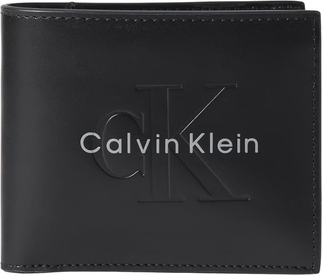 کیف پول مردانه Calvin Klein با جیب سکه مشکی BOLD BILLFOLD OS کیف پول مردانه Calvin Klein با جیب سکه مشکی BOLD BILLFOLD OS