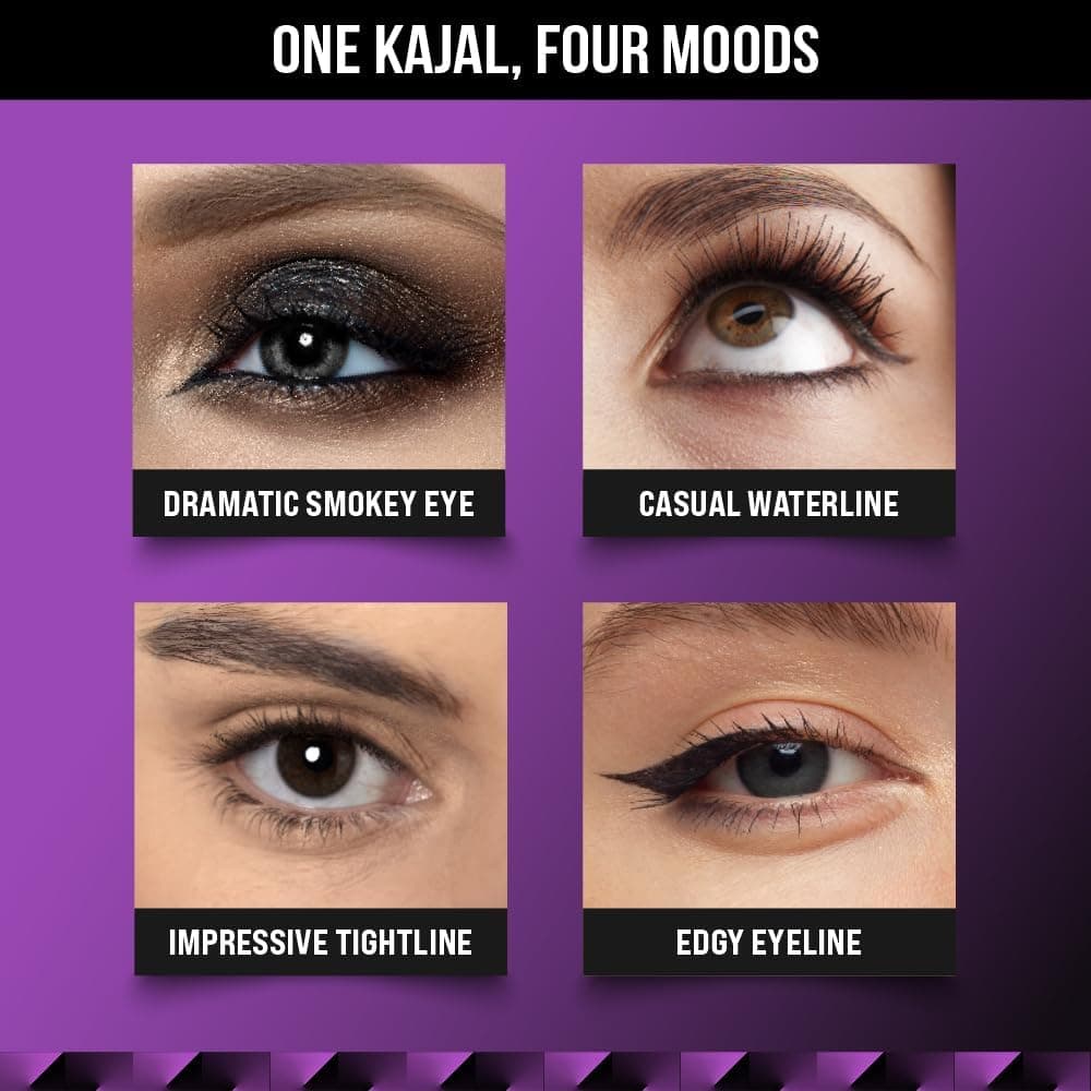 مداد چشم Kajal مشکی Staze ضدآب و ضدپخش مدل 9to9 All Eyes On You 0.3g مداد چشم Kajal مشکی Staze ضدآب و ضدپخش مدل 9to9 All Eyes On You 0.3g