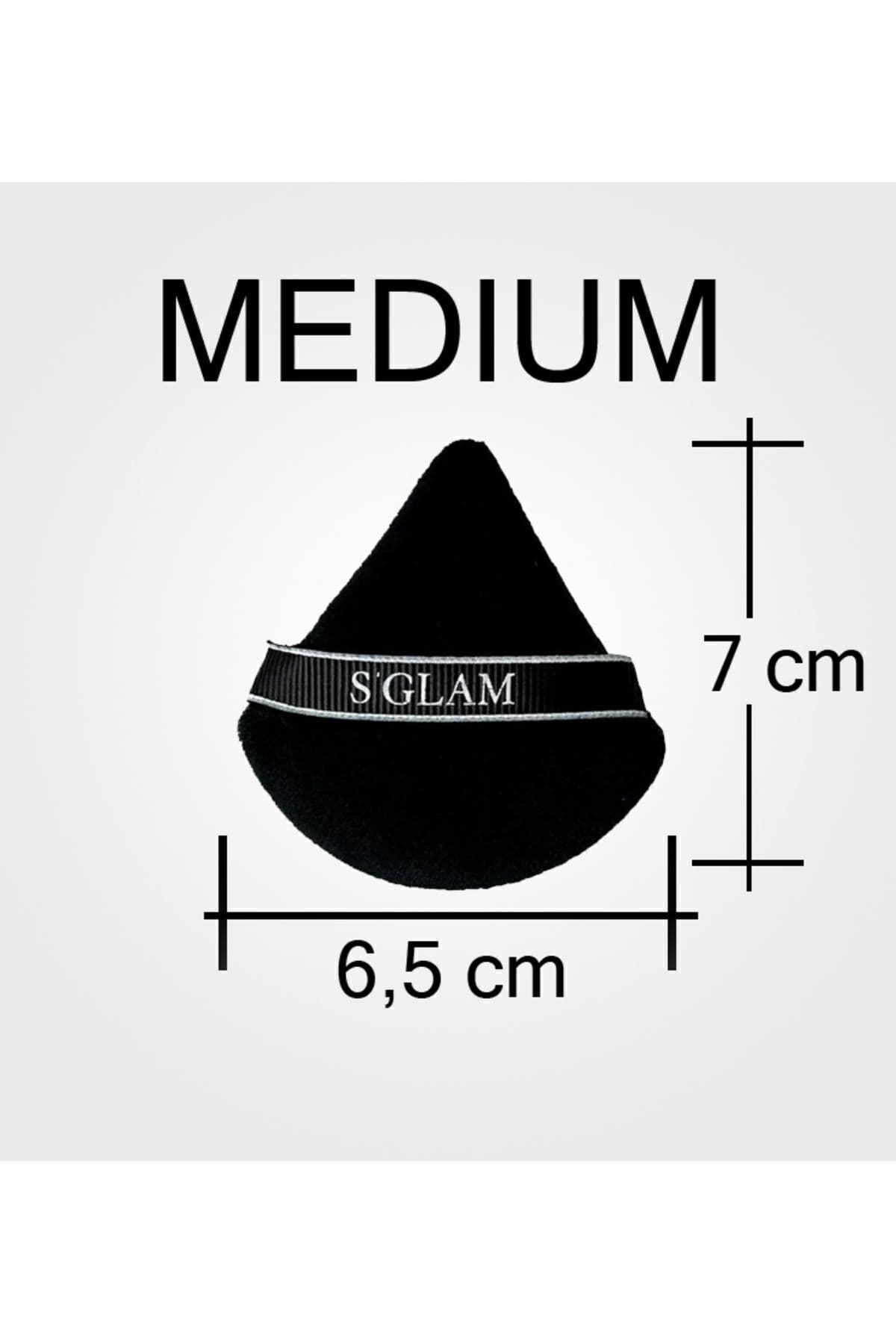 ست اسفنج آرایشی و اسفنج پودر سایز متوسط S'GLAM ست اسفنج آرایشی و اسفنج پودر سایز متوسط S'GLAM