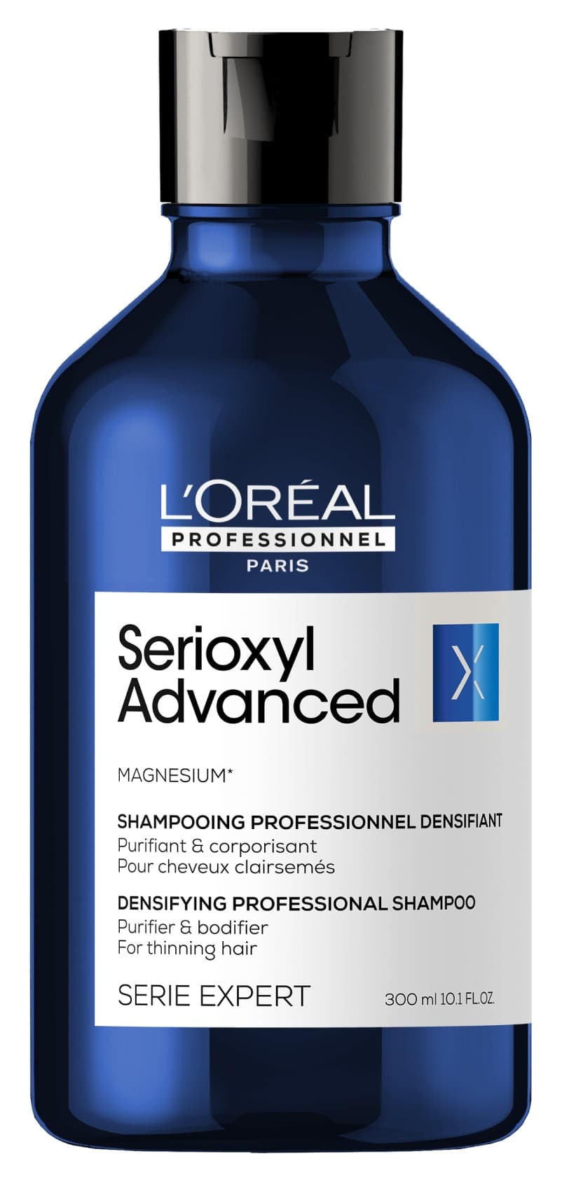 شامپو زنانه L'oreal Professionnel با افزایش تراکم برای موهای نازکشده Serie Expert Serioxyl Advanced 300 ml شامپو زنانه L'oreal Professionnel با افزایش تراکم برای موهای نازکشده Serie Expert Serioxyl Advanced 300 ml