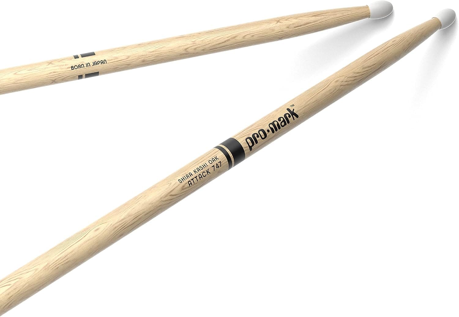 چوب درام Promark بلوطی با سر نایلونی سایز 5A مدل Pw5An چوب درام Promark بلوطی با سر نایلونی سایز 5A مدل Pw5An