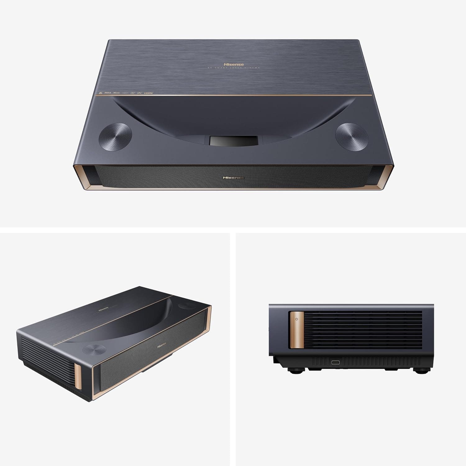 پروژکتور سینمای لیزری Hisense با پرتاب فوقکوتاه 4K UHD TriChroma، هوشمند VIDAA، مدل PT1 پروژکتور سینمای لیزری Hisense با پرتاب فوقکوتاه 4K UHD TriChroma، هوشمند VIDAA، مدل PT1