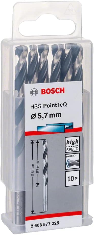 مته فلزی BOSCH اچاساس PointTeQ مطابق DIN 338 سایز 2,5 X 30 57 mm مدل 2608577193 مته فلزی BOSCH اچاساس PointTeQ مطابق DIN 338 سایز 2,5 X 30 57 mm مدل 2608577193