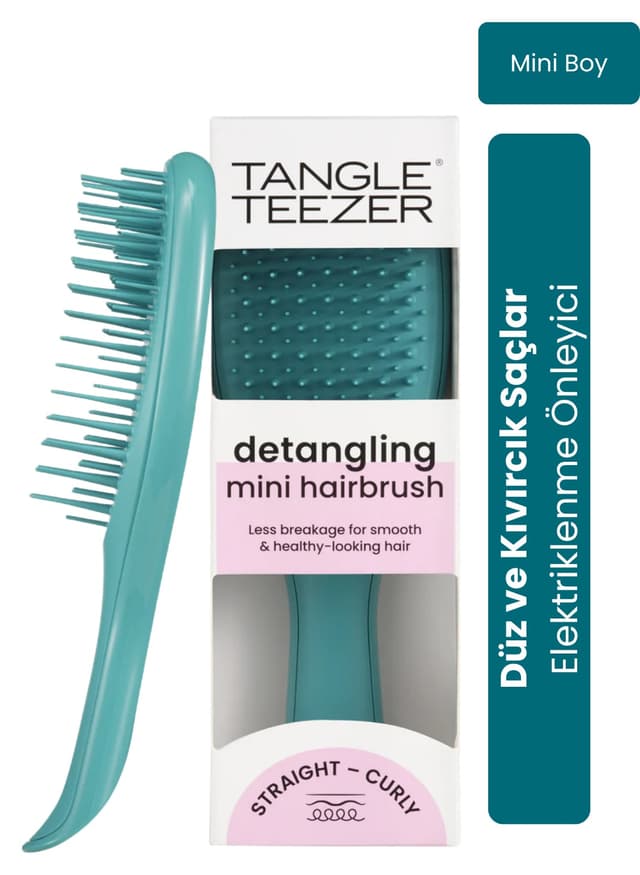 شانه پسرانه Tangle Teezer آبی اقیانوسی مدل The Ultimate Detangler Mini Boy شانه پسرانه Tangle Teezer آبی اقیانوسی مدل The Ultimate Detangler Mini Boy