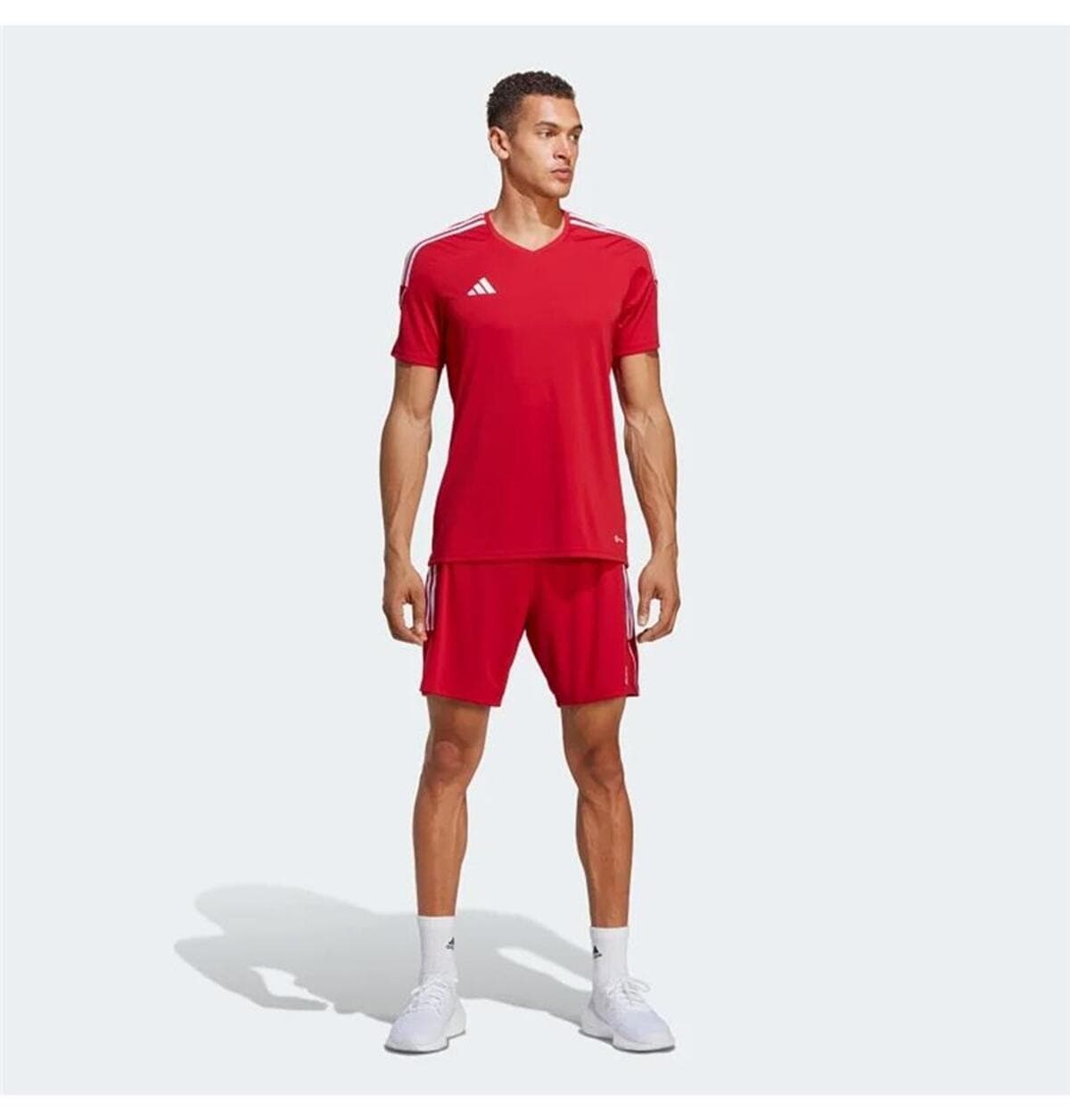 شورت تمرینی فوتبال مردانه adidas Tiro 23 قرمز مدل Ib8082 شورت تمرینی فوتبال مردانه adidas Tiro 23 قرمز مدل Ib8082