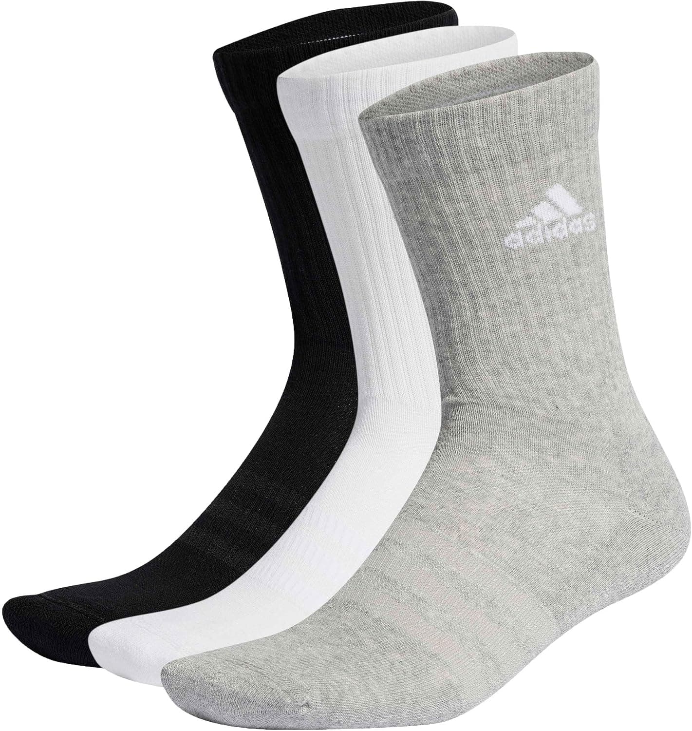 جوراب ساقدار یونیسکس بزرگسالان adidas با کف نرم 3 جفت جوراب ساقدار یونیسکس بزرگسالان adidas با کف نرم 3 جفت