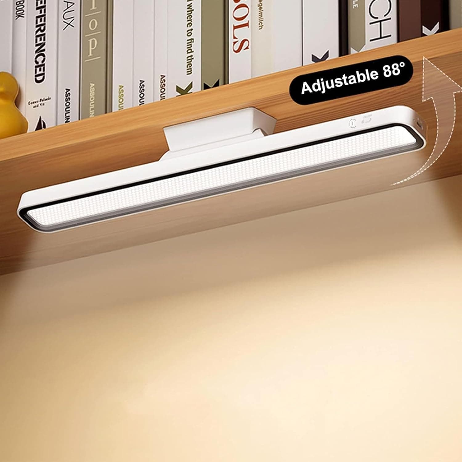 چراغ مطالعه LED MIAOKE مغناطیسی لمسی با شارژ USB، سهرنگ، قابل تنظیم و جداشدنی چراغ مطالعه LED MIAOKE مغناطیسی لمسی با شارژ USB، سهرنگ، قابل تنظیم و جداشدنی
