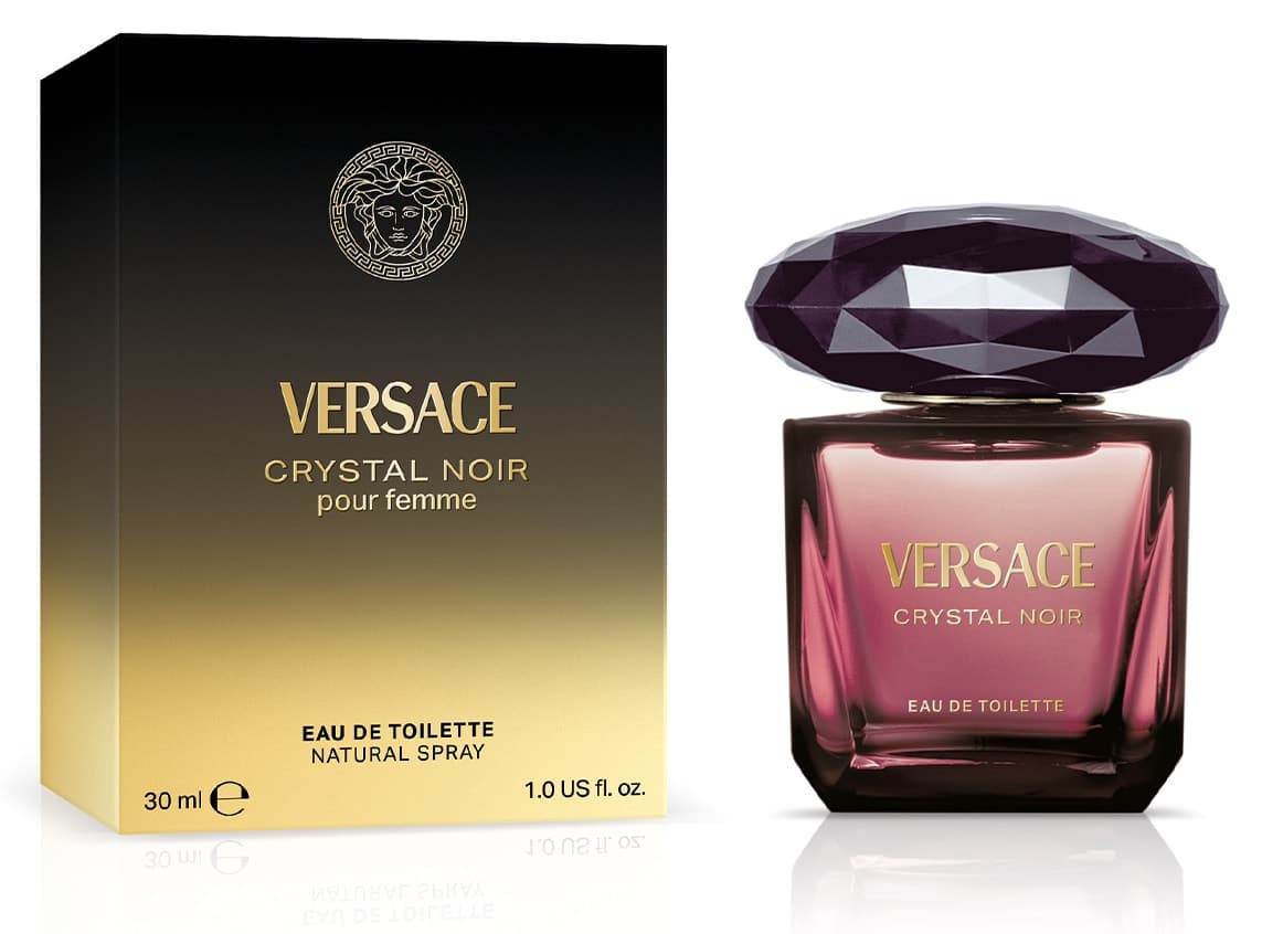 عطر ادو تویلت مردانه Versace Crystal Noir 30 ml عطر ادو تویلت مردانه Versace Crystal Noir 30 ml