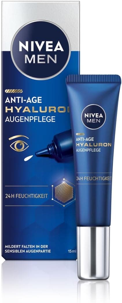 کرم دور چشم مردانه NIVEA MEN ضد چروک با هیالورونیک اسید 15ml کرم دور چشم مردانه NIVEA MEN ضد چروک با هیالورونیک اسید 15ml