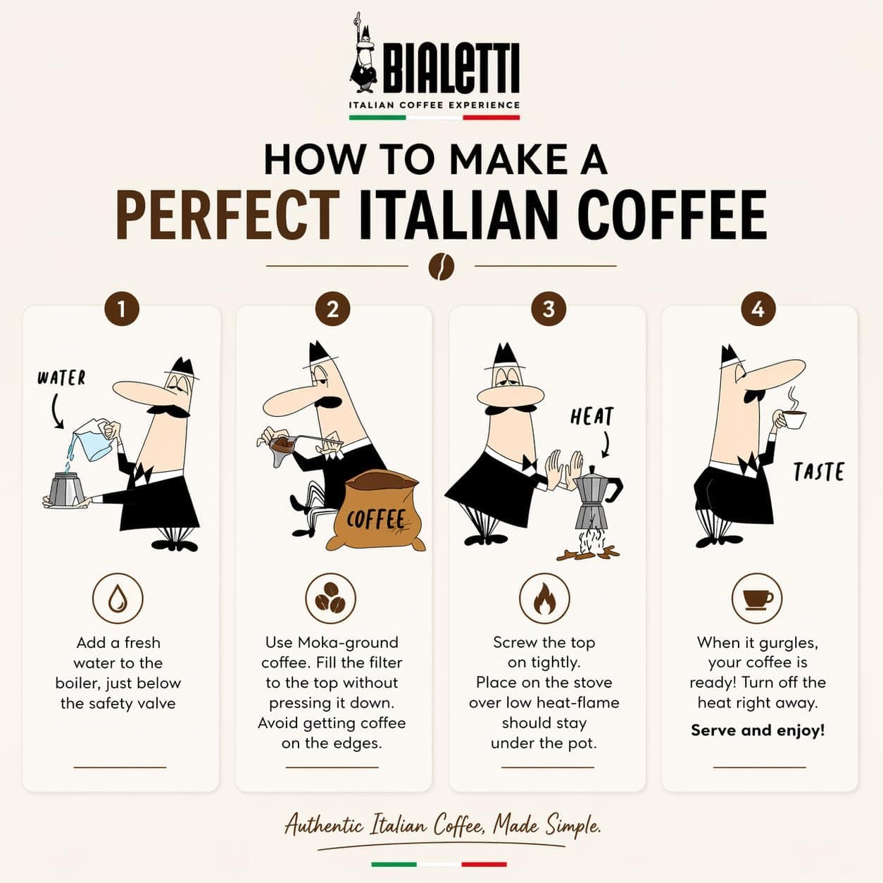 فرنچ پرس Bialetti Preziosa با ظرفیت 1L و بدنه استیل 18/10 فرنچ پرس Bialetti Preziosa با ظرفیت 1L و بدنه استیل 18/10