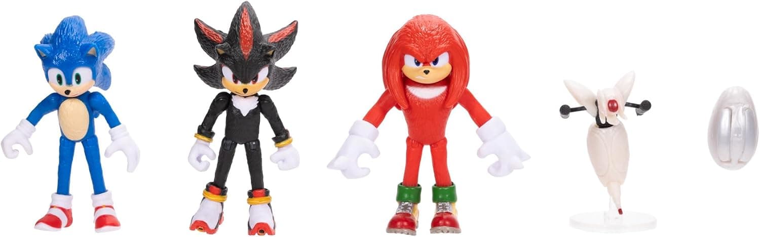 فیگور اکشن چندتایی Sonic The Hedgehog از فیلم Sonic 3، 2.5 اینچی فیگور اکشن چندتایی Sonic The Hedgehog از فیلم Sonic 3، 2.5 اینچی