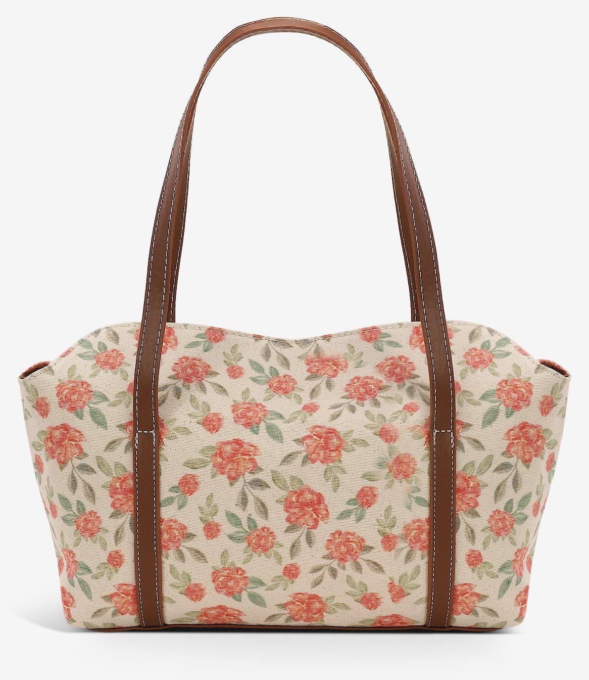 کیف دوشی زنانه Housebags بولینگ کانواس گلدار قرمز با درب مدل 270 کیف دوشی زنانه Housebags بولینگ کانواس گلدار قرمز با درب مدل 270