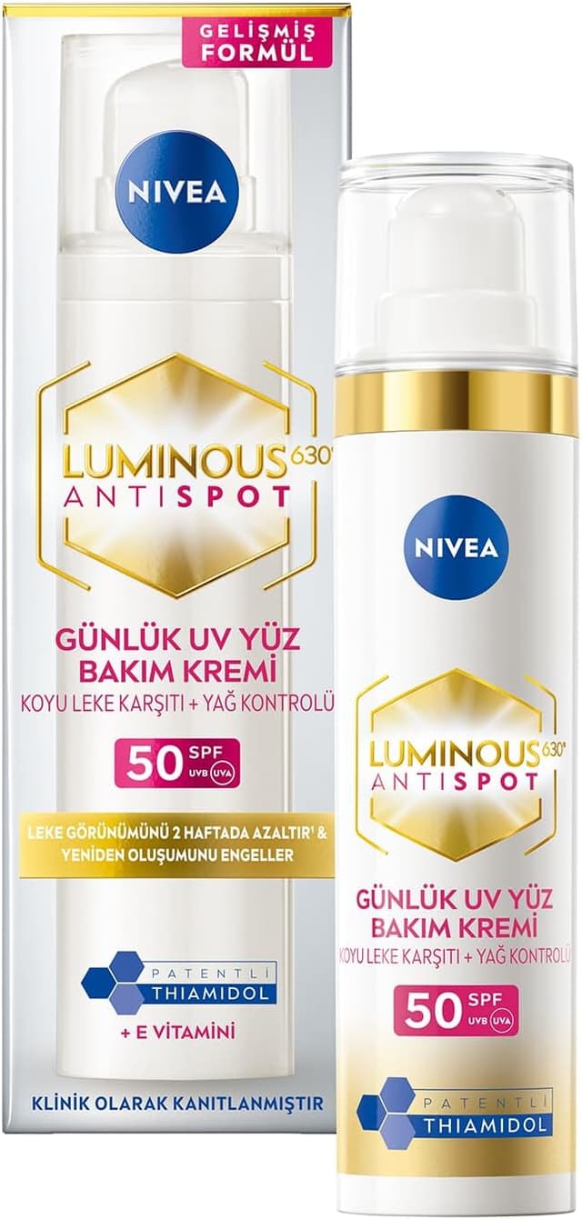 کرم روز ضد لکه NIVEA مدل Luminous630 SPF50 40ml کرم روز ضد لکه NIVEA مدل Luminous630 SPF50 40ml