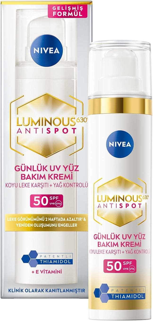 کرم روز ضد لکه NIVEA مدل Luminous630 SPF50 40ml کرم روز ضد لکه NIVEA مدل Luminous630 SPF50 40ml