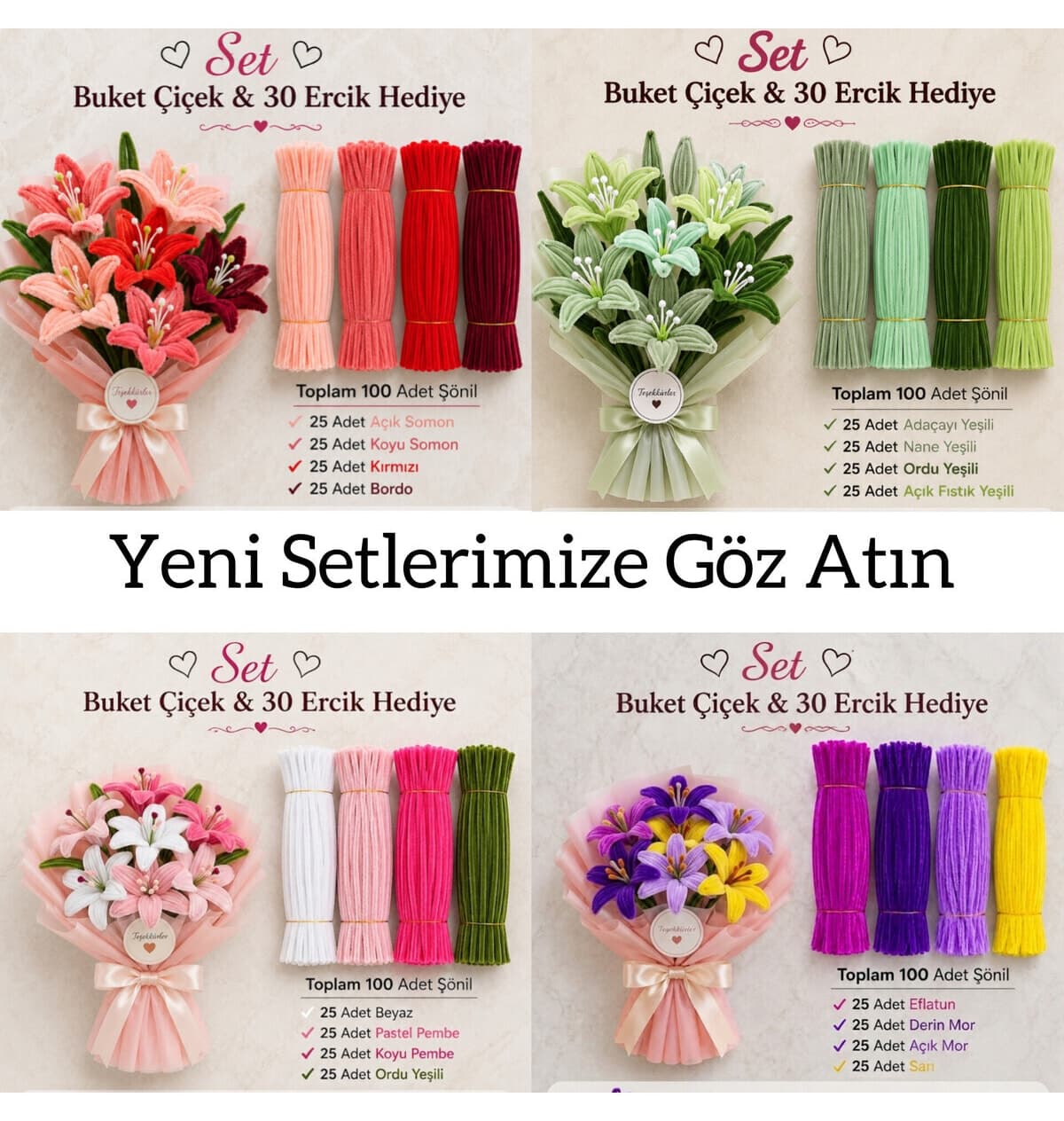 سیم شنیل پرزدار گلسازی hyc heryerçiçeklenir ست 3تایی صورتی پاستلی (50) سفید (25) سبز ارتشی (25) سیم شنیل پرزدار گلسازی hyc heryerçiçeklenir ست 3تایی صورتی پاستلی (50) سفید (25) سبز ارتشی (25)