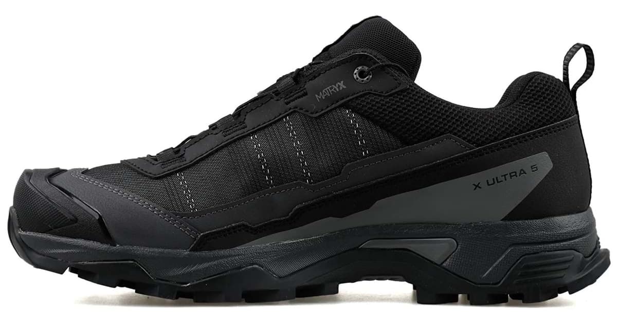 کفش پیادهروی و دویدن مردانه Salomon Gore-Tex مدل X Ultra 5 مشکی کفش پیادهروی و دویدن مردانه Salomon Gore-Tex مدل X Ultra 5 مشکی
