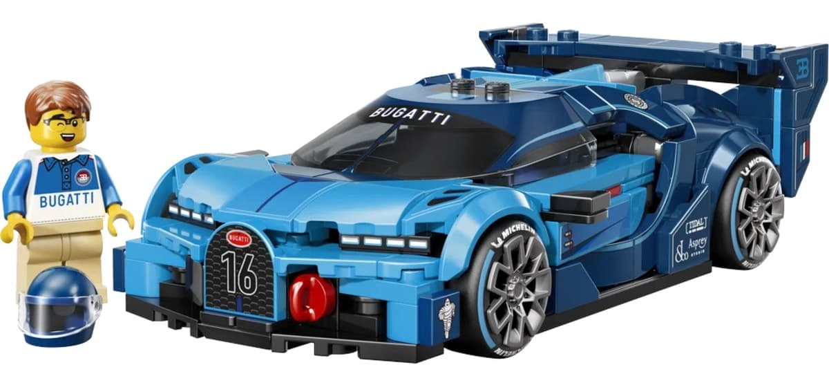 لگو Speed Champions Bugatti Vision Gran Turismo ماشین مناسب 9+ سال مدل 77253، 284 قطعه لگو Speed Champions Bugatti Vision Gran Turismo ماشین مناسب 9+ سال مدل 77253، 284 قطعه