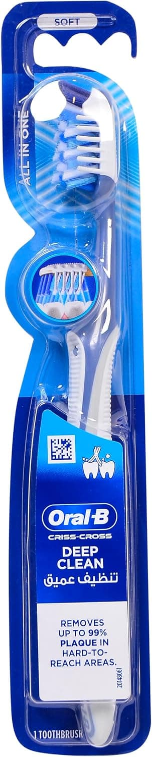 مسواک دستی نرم Oral-B Pro-Expert Crossaction All In One مدل 1ct مسواک دستی نرم Oral-B Pro-Expert Crossaction All In One مدل 1ct