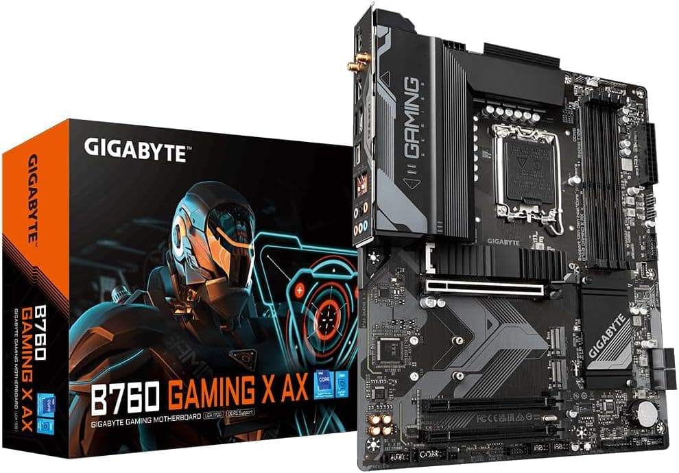 مادربرد GIGABYTE مدل B760 DS3H با سوکت LGA1700 و حافظه DDR4 ATX مادربرد GIGABYTE مدل B760 DS3H با سوکت LGA1700 و حافظه DDR4 ATX