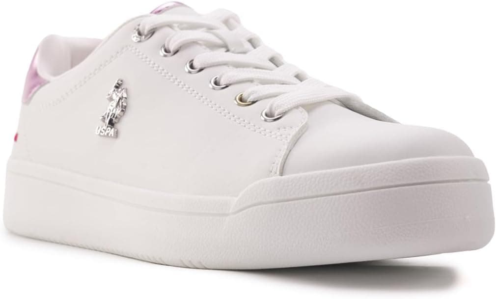 کفش اسنیکر زنانه U.S. POLO ASSN. بژ سایز 38 مدل PELO 5FX کفش اسنیکر زنانه U.S. POLO ASSN. بژ سایز 38 مدل PELO 5FX