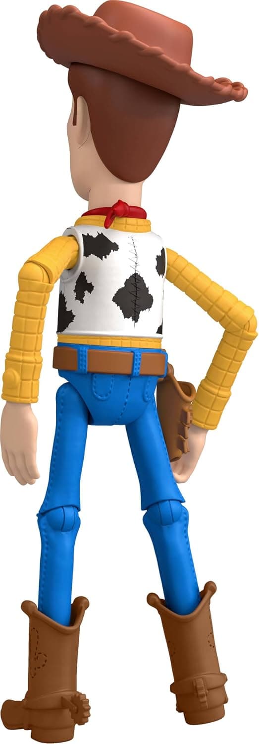 فیگور اکشن Disney and Pixar Toy Story Woody Mattel کلانتر کابوی با 14 مفصل متحرک و کلاه جداشدنی 9.2 Inch مدل JKV14 فیگور اکشن Disney and Pixar Toy Story Woody Mattel کلانتر کابوی با 14 مفصل متحرک و کلاه جداشدنی 9.2 Inch مدل JKV14