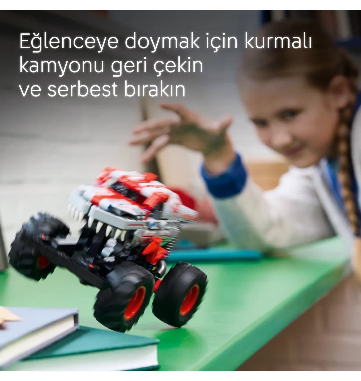 لگو Technic Monster Jam ThunderROARus پولبک مدل 42200 با 232 قطعه لگو Technic Monster Jam ThunderROARus پولبک مدل 42200 با 232 قطعه