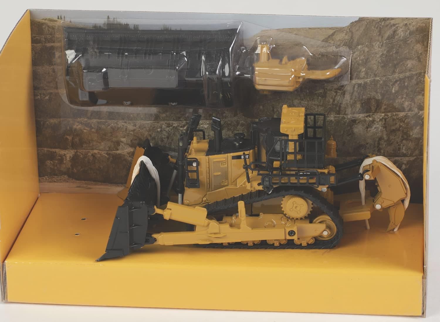 ماکت بولدوزر CAT D11 مقیاس 1/64 Diecast Masters با دو نوع تیغه ماکت بولدوزر CAT D11 مقیاس 1/64 Diecast Masters با دو نوع تیغه
