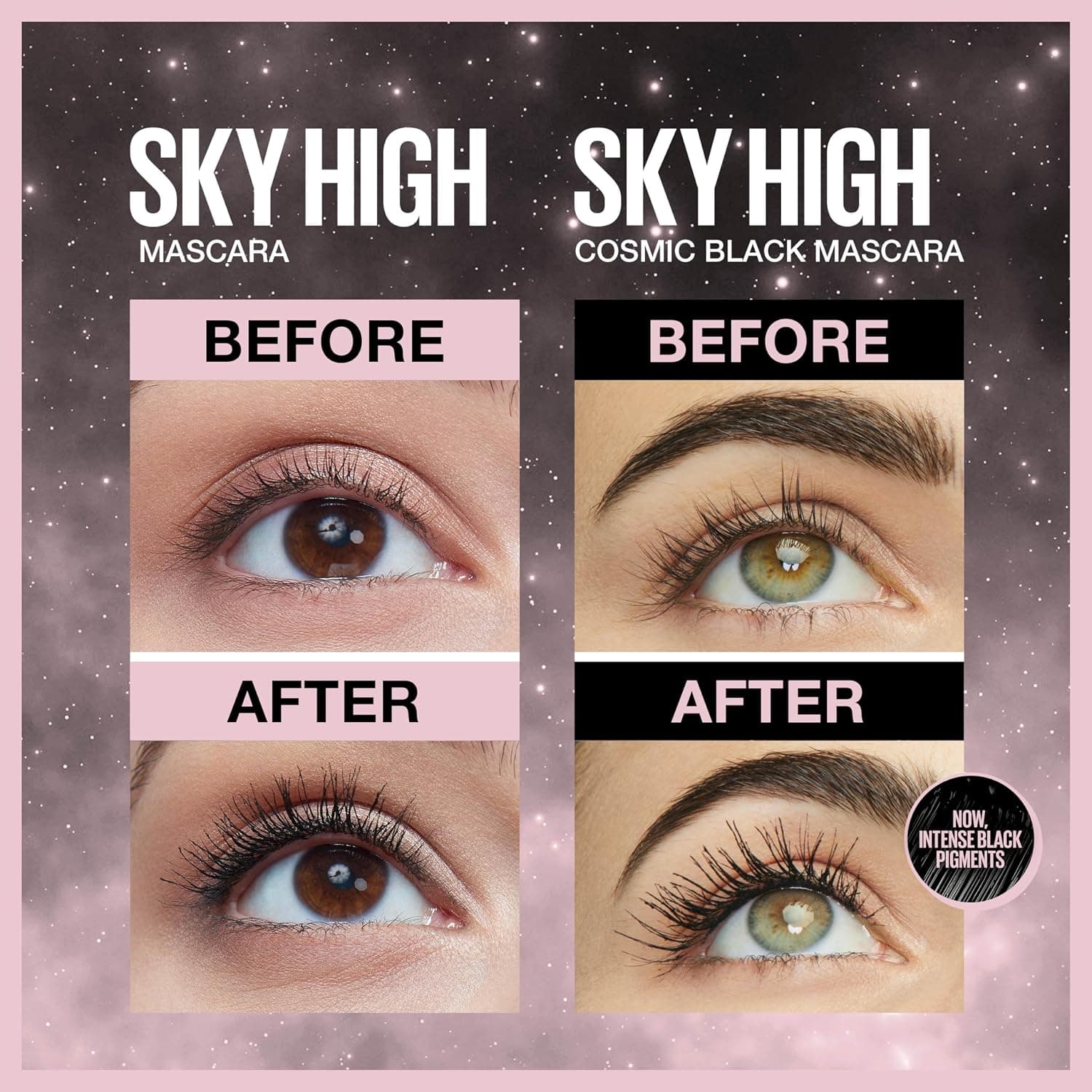 ریمل Maybelline New York حجمدهنده بلندکننده Lash Sensational Sky High مشکی کیهانی ریمل Maybelline New York حجمدهنده بلندکننده Lash Sensational Sky High مشکی کیهانی