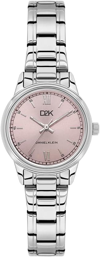 ساعت مچی زنانه Daniel Klein کوارتز بند فلزی نقرهای D2K مدل DK.1.14483-8 ساعت مچی زنانه Daniel Klein کوارتز بند فلزی نقرهای D2K مدل DK.1.14483-8