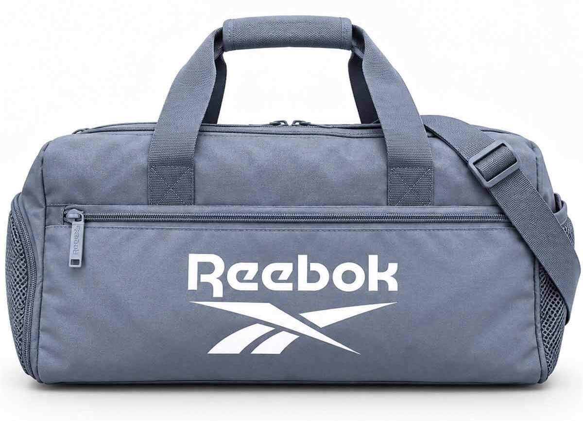 ساک ورزشی یونیسکس Reebok خاکستری با بخش کفش 46x23x20 cm ساک ورزشی یونیسکس Reebok خاکستری با بخش کفش 46x23x20 cm