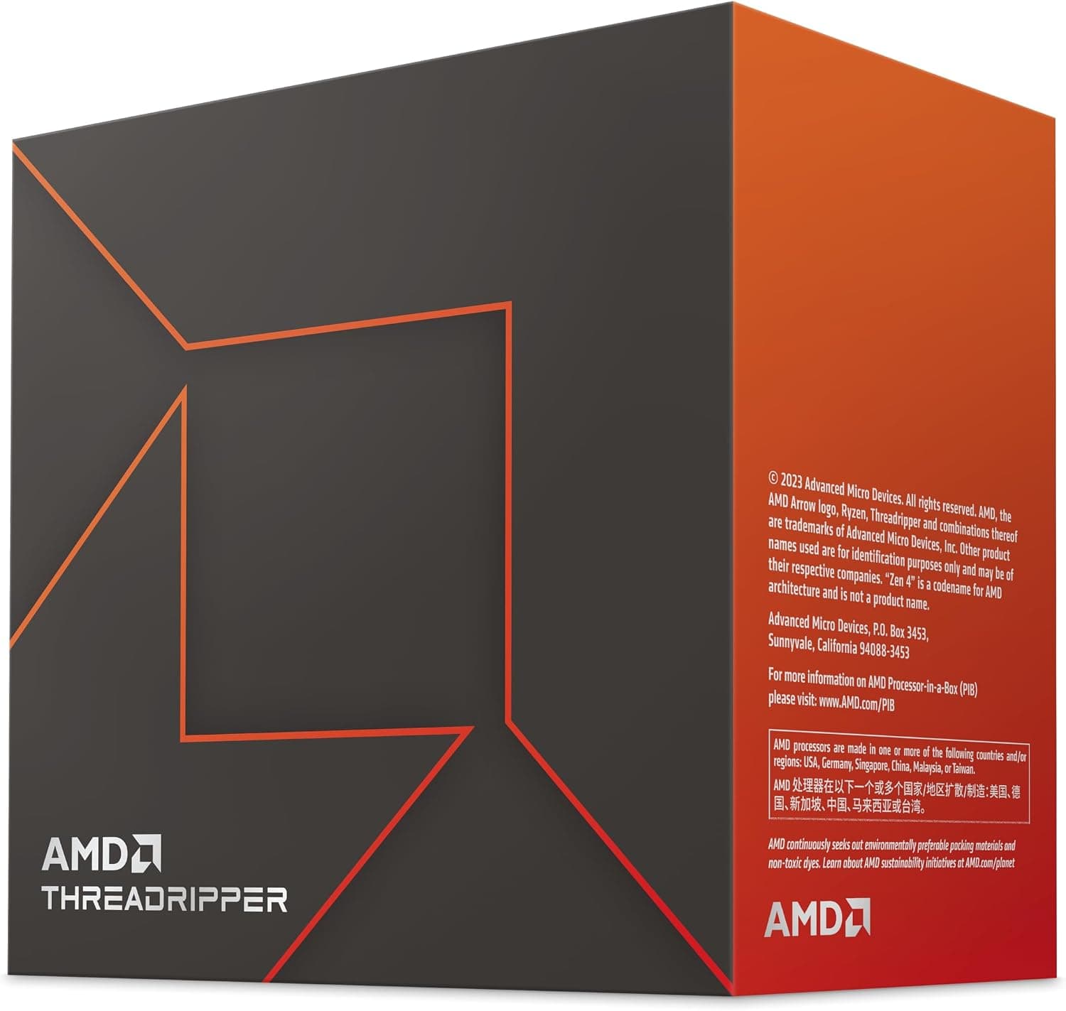 پردازنده AMD Ryzen Threadripper 7960X با ۲۴ هسته و ۴۸ رشته پردازنده AMD Ryzen Threadripper 7960X با ۲۴ هسته و ۴۸ رشته