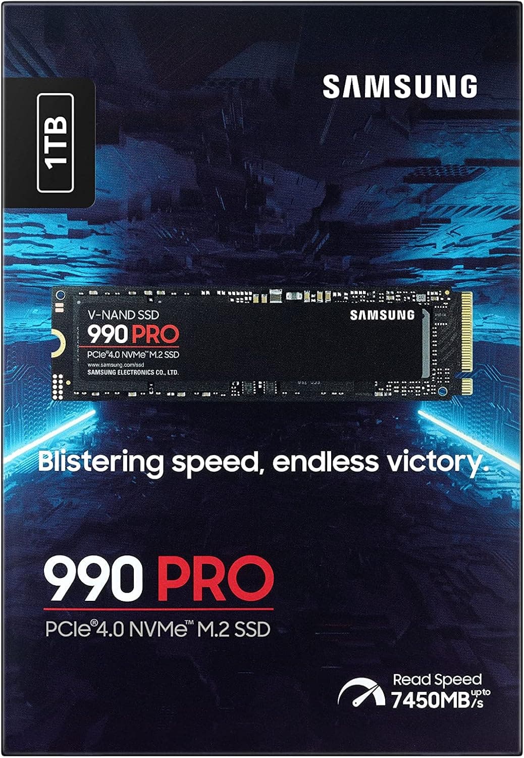 حافظه SSD Samsung 990 PRO مدل MZ-V9P1T0BW ظرفیت 1TB رابط PCIe NVMe M.2 سرعت 7450/6900MB/s حافظه SSD Samsung 990 PRO مدل MZ-V9P1T0BW ظرفیت 1TB رابط PCIe NVMe M.2 سرعت 7450/6900MB/s