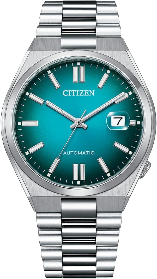ساعت مچی مردانه Citizen اتوماتیک آنالوگ با بند استیل مدل Tsuyosa ساعت مچی مردانه Citizen اتوماتیک آنالوگ با بند استیل مدل Tsuyosa