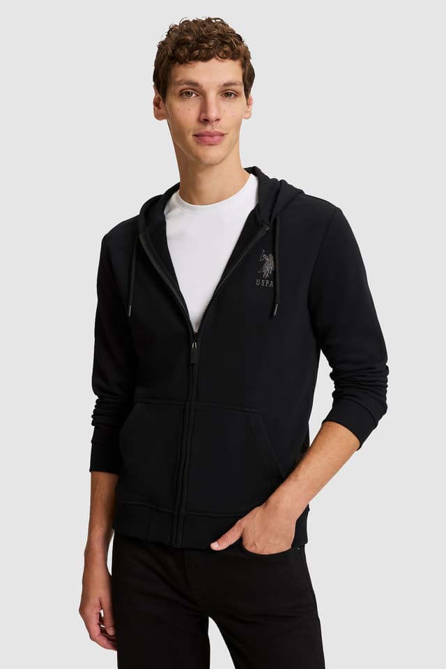 کاردیگان بافتنی مردانه U.S. Polo Assn. مشکی مدل 50329420-VR046 کاردیگان بافتنی مردانه U.S. Polo Assn. مشکی مدل 50329420-VR046