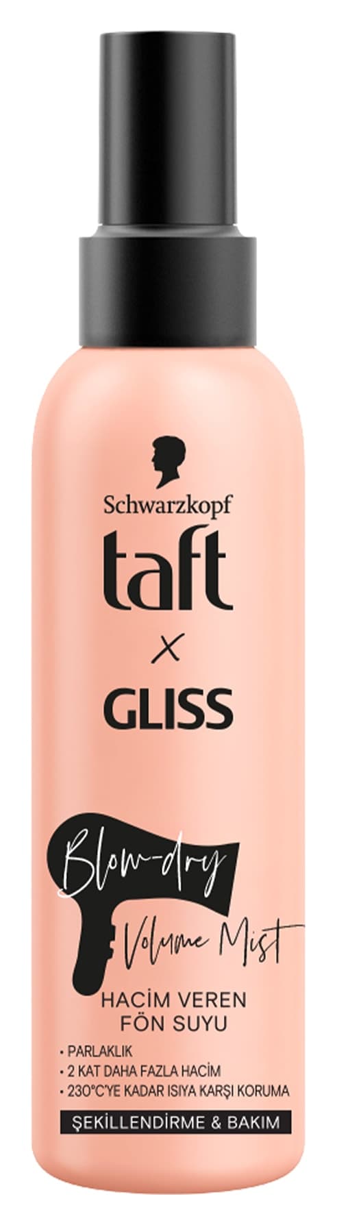 محلول حجمدهنده فون مو Taft X Gliss 150 ML محلول حجمدهنده فون مو Taft X Gliss 150 ML