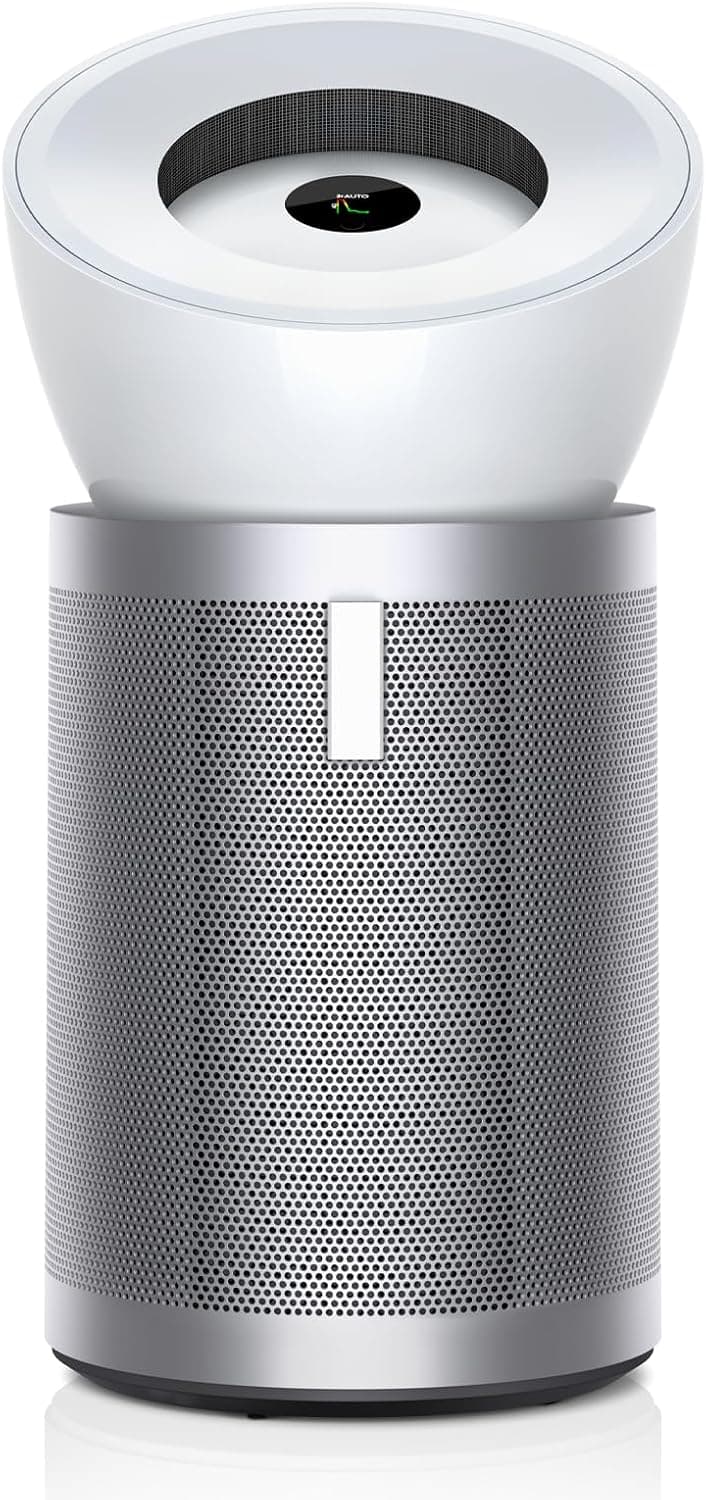 دستگاه تصفیه هوا Dyson Big+Quiet سفید نقرهای ساتن مدل BP02 دستگاه تصفیه هوا Dyson Big+Quiet سفید نقرهای ساتن مدل BP02