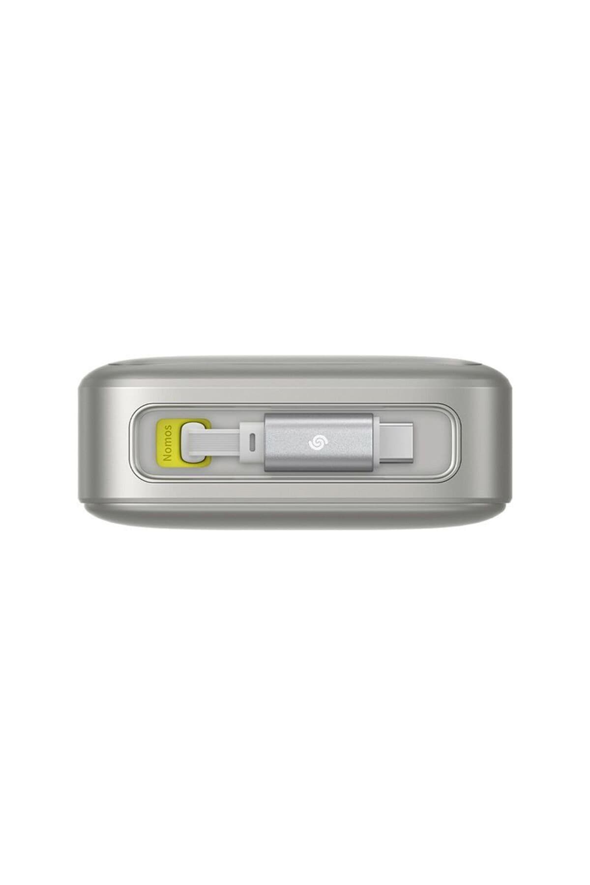 پاوربانک Baseus با کابل Type-C داخلی، شارژ سریع 65W و نمایشگر دیجیتال خاکستری مدل FREE2PULL 20000MAH پاوربانک Baseus با کابل Type-C داخلی، شارژ سریع 65W و نمایشگر دیجیتال خاکستری مدل FREE2PULL 20000MAH