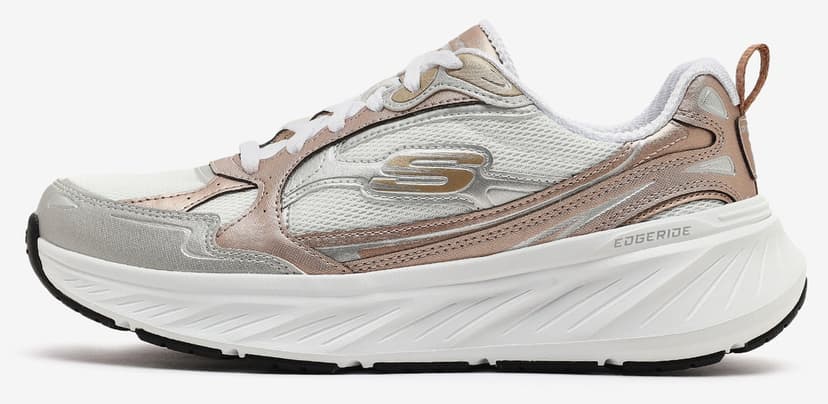 کفش ورزشی زنانه Skechers EDGERIDE طلایی/نقرهای مدل 150494 GDSL کفش ورزشی زنانه Skechers EDGERIDE طلایی/نقرهای مدل 150494 GDSL