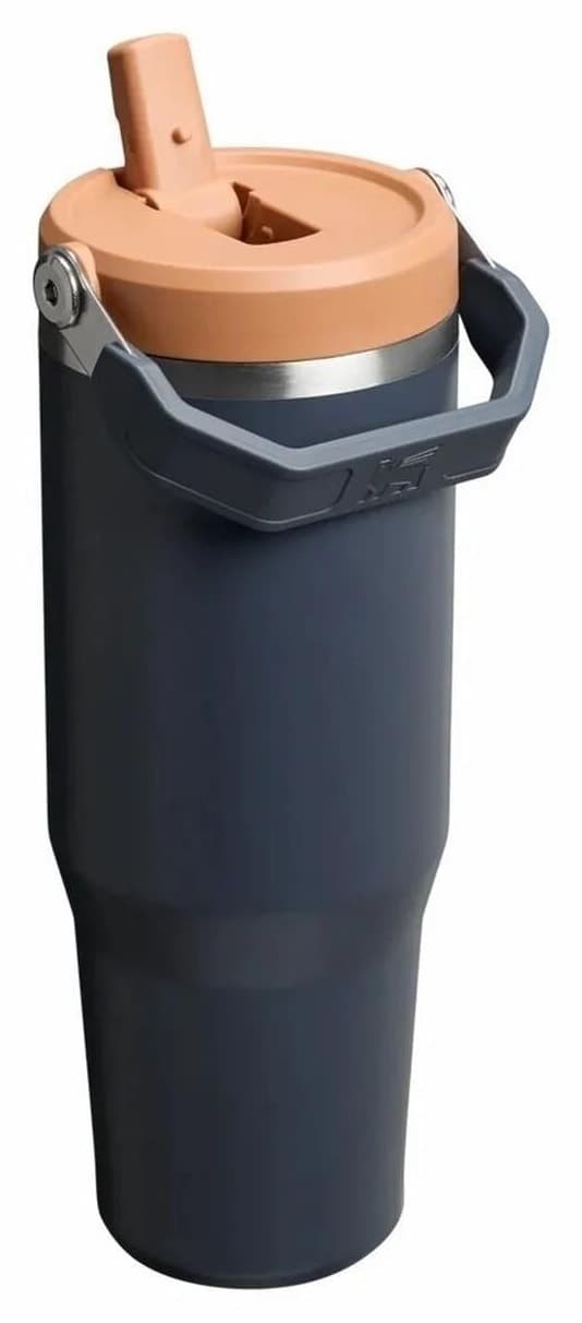لیوان ترموس Stanley IceFlow Flip Straw 2.0 نیدار 0,89 LT 30Oz سرمهای مدل 10-12043-073 لیوان ترموس Stanley IceFlow Flip Straw 2.0 نیدار 0,89 LT 30Oz سرمهای مدل 10-12043-073