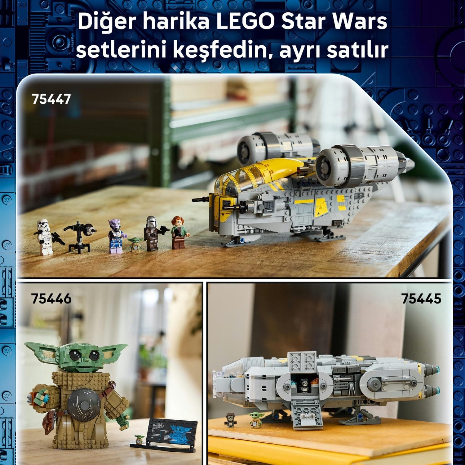 لگو Star Wars حمله AT-RT با Mandalorian و Grogu مدل 75444 لگو Star Wars حمله AT-RT با Mandalorian و Grogu مدل 75444
